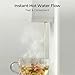 Rhovam Instant Hot Water Dispenser for Quick Heating & Dispense,Adjustable Temperatures & 3 Water Volume Dispense, Removable 100 Ounce 3L Water Tank Capacity, BPA Free