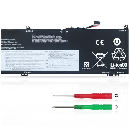 KXRSII L17C4PB0 Batteria per Lenovo YOGA 530-14IKB 530-14ARR IdeaPad 530S-14IKB 530S-14ARR 530S-15IKB Flex 6-14IKB 6-14ARR 81EK 81FQ 81H9 81H1 81EU 81EV 81EM L17M4PB0 L17C4PB2 L17M4PB2 45Wh