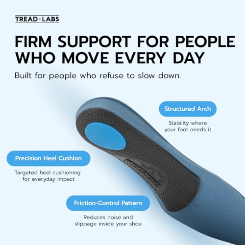 Plantillas Tread Labs para pies anchos con soporte firme miniatura 2