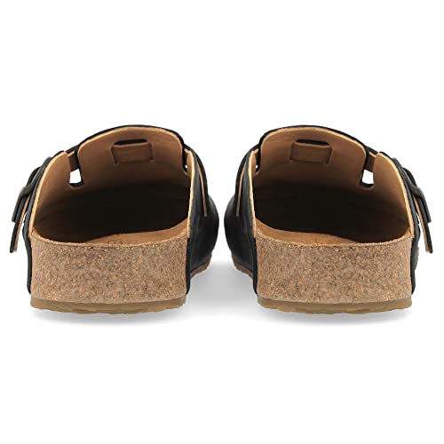 Image of HAFLINGER Grizzly Zigzag Felt Clog Wool Slipper
