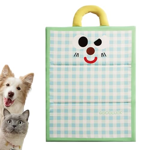Alfombra refrescante para perros – de refrigeración para mascotas – Manta portátil y lavable de 60 x 45 cm para cachorros gatos y amigos peludos