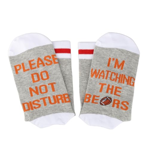 TSOTMO 2 Pairs Football Socks Football Club Gift Please Do Not Disturb I’m Watching The B Socks Gift3