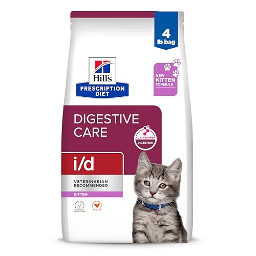 Hill's Prescription Diet i/d Dry Kitten Food 4 lb Bag