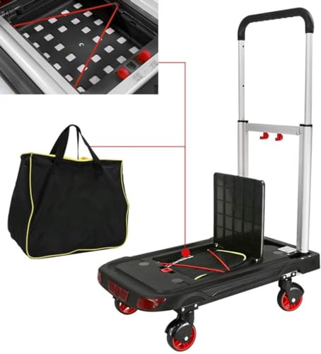 Carretilla Plegable de Aluminio con Ruedas de Goma miniatura 5