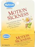 Hyland&rsquo;s Motion Sickness, Nausea Relief Tablets, All Natural Treatment for Car and Sea Sickness, Quick Dissolving Tablets, (Pack of 1, 50 Count Total)
