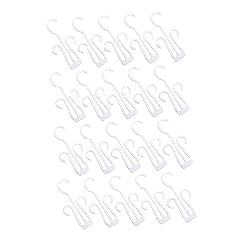 SOESFOUFU Shoe Display Hooks 20 Pack Front Door Shoe Rack Space-saving for Home and Travel