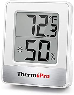 ThermoPro TP49 Digital Hygrometer Indoor Thermometer Humidity Meter Room Thermometer with Temperature