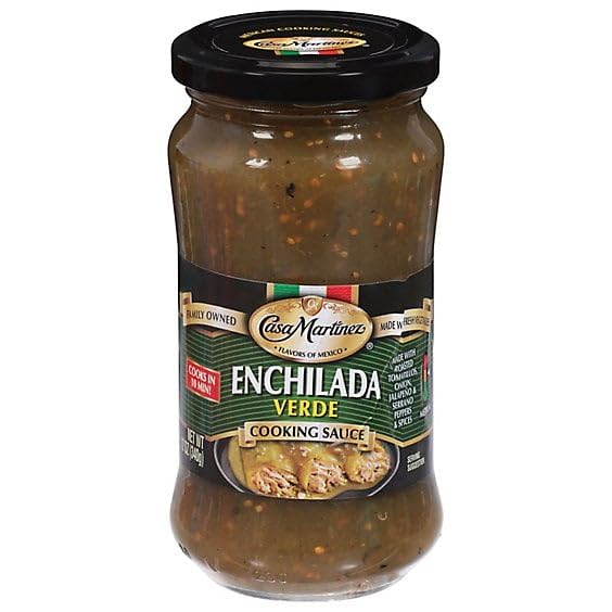 Casa Martinez Enchilada Verde Cooking Sauce 12 fl oz (Pack of 12)