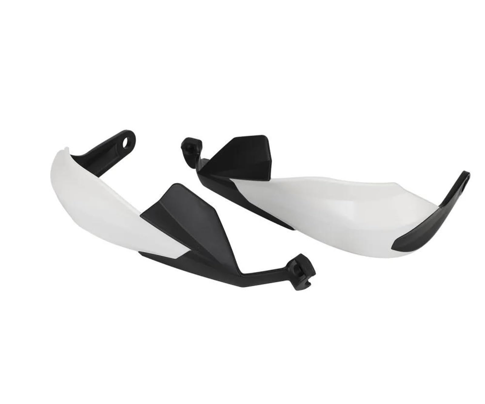 Protectores Manos Moto Protector Manos Universal Motocicleta Protector Manija Protector Palanca Embrague Freno Prueba Viento Protector Parabrisas(White)
