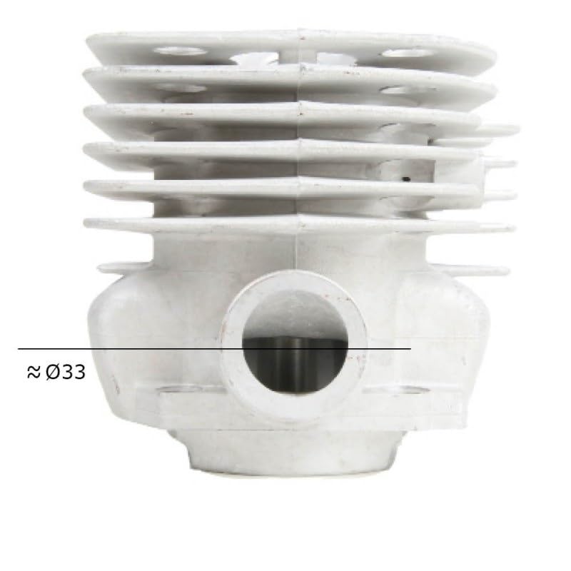 Cilindro y pistón de 48mm compatible con Husqvarna 365 motor 2