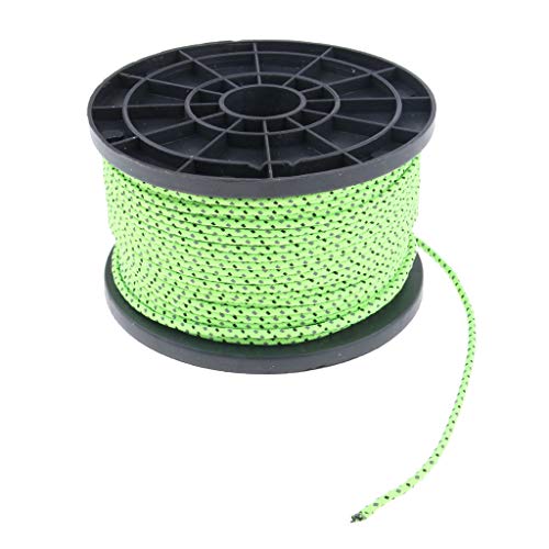 YIJU Refletivo Guyline Acampamento Corda Corda Cordão Varal - 2.5 milímetros de Diâmetro