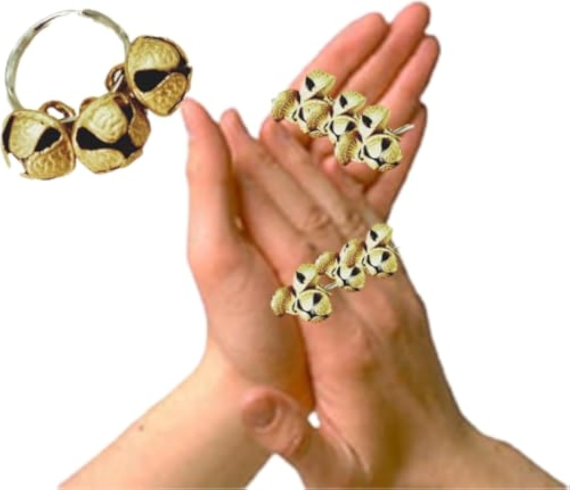 Finger Cymbal Ghungroo Kadi for Puja Aarti