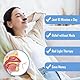 Byffoer Rotlicht Nasaltherapiegerät, Rotlichtlampe Therapie Nasenberuhigungsgerät, Red Light Therapy, Nase Infrarot, Rhinitis Therapiegerät, Nasenrhinitis Therapiegerät
