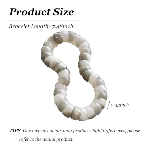 Image of Fidget Bracelet Fidget Adults Anxiety Relief Items Bodhi Beads Jewelry Stretch Sensory Beaded Bracelets for Women Men Christmas Stocking Stuffers