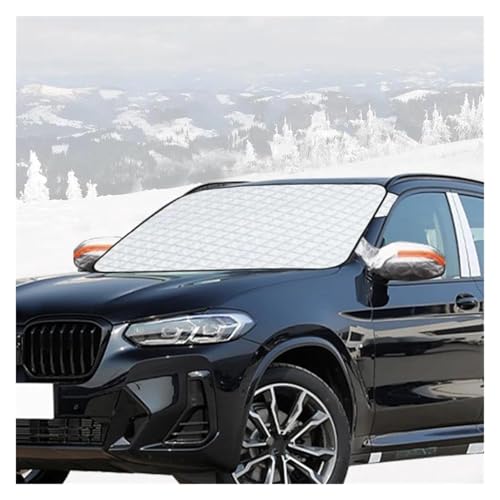Couverture pare-brise voiture hiver pour BMW X3 évite le givre au réveil matin