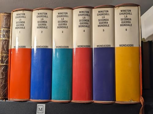 Winston Churchill LA SECONDA GUERRA MONDIALE Cofanetto 6 volumi Mondador