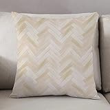 【Vielfältige Anwendungen】 Als perfekte dekokissenbezüge eignen sich unsere 4 Stk verschiedene Kissenhülle für Innen- und Außenbereiche wie Betten, Sofas, Stühle, Couch, Auto, Wohnzimmer, Schlafzimmer, Büros, Partys usw.