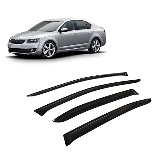 Déflecteurs d'air pour fenêtre de voiture Skoda Octavia III 2016-2020 5E hayon