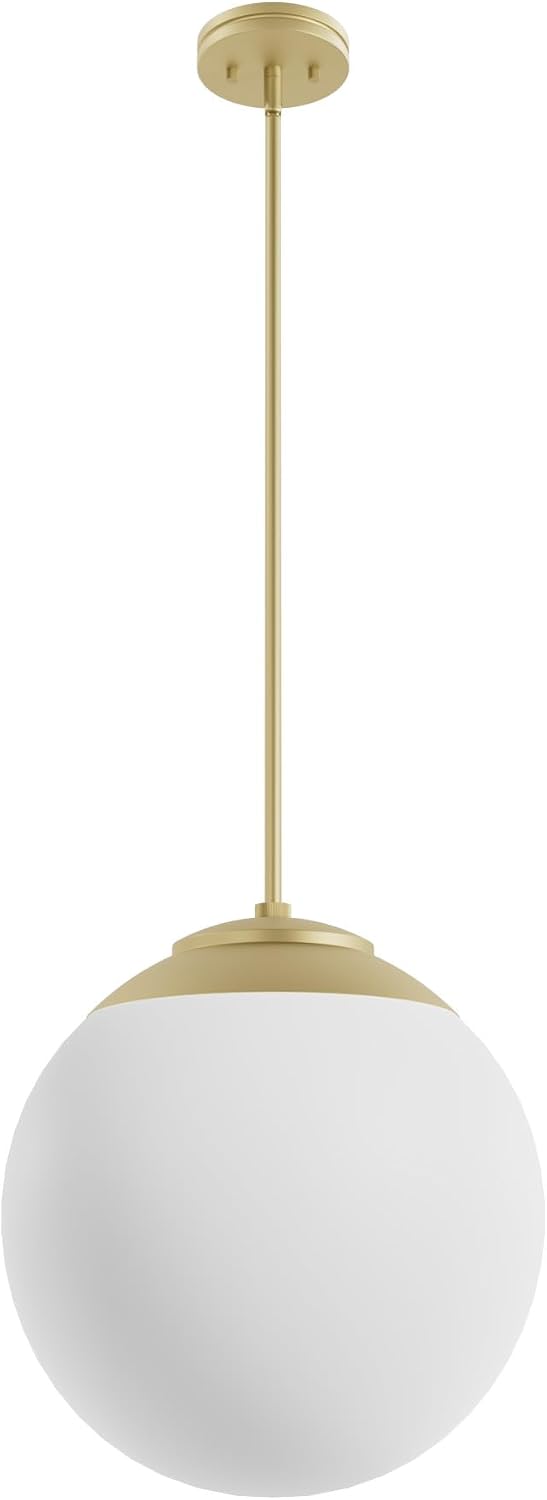 Hunter Fan Company 19850 Hepburn Pendant Light, 16 inches, Modern Brass