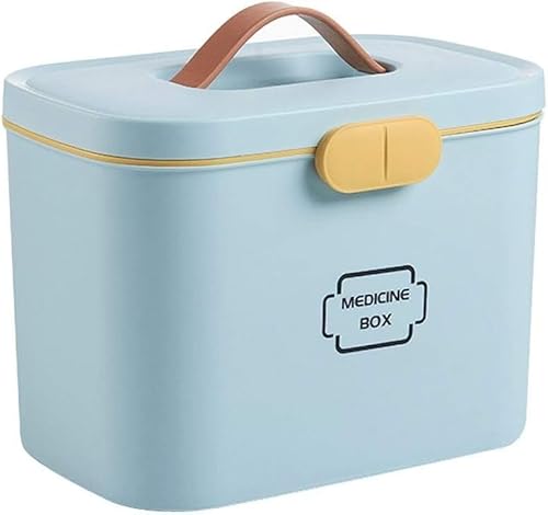 ~} P[X Medicine Box   P[X |[^u  ƒp [{bNX e P[X  ݖYh~ [ ^ѕ֗ Ô H }{bNX(Blue)