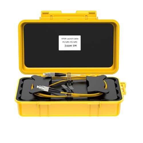 Boîte de câble de lancement OTDR 300m FC/UPC pour des mesures de fibre optique de haute précision