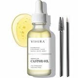 Vihira Organic Golden Castor Oil (2 Fl Oz |...