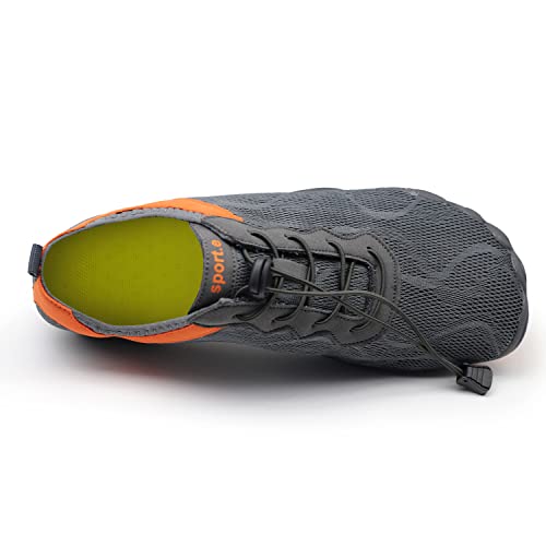 Water Shoes for Men Women Quick-Dry Lightweight Barefoot Swim Beach Pool Surf Camping Aqua Rock Climbing Sports Hiking Walking Shoes Socks3
