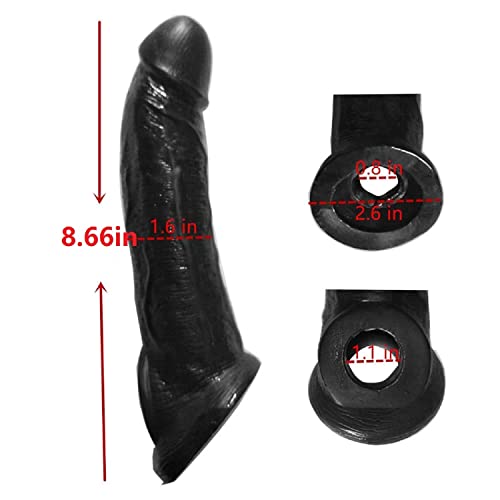 Tollew 98512785412792252 New Soft Realistic Sleeve Extender Sheath For Men Male Enhancement Extension Sleeve Massage 2252 thumb #2