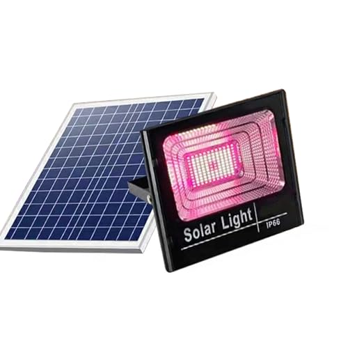 NQYZZFD Luz LED solar de crecimiento de espectro completo, luz de cultivo de plantas, impermeable, Phytolamp para plantas de interior y exterior, flores, 60 W