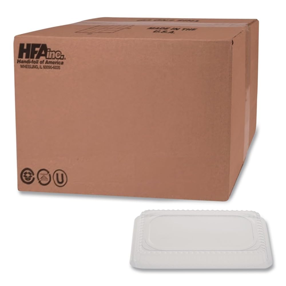 Handi Foil Clear Plastic Dome Lid by Handi-Foil – Plastic, Pack of 1000, Model 2059DL-1000