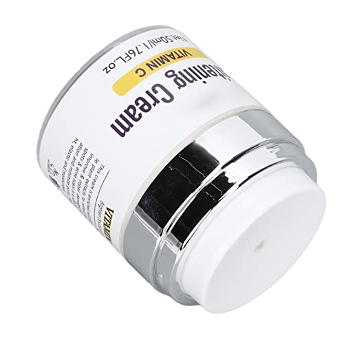 Jiawu Crema Facial con Vitamina C, hidratante iluminador Que Reduce Las Arrugas para Mujeres jóvenes