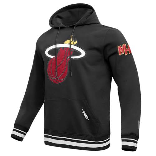 Image of Pro Standard Mens NBA Retro Classics Brushed Back French Terry Pull Over Hoodie