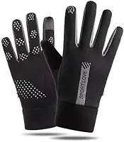 Luvas T?rmicas Touch Screen para Motociclista, resistente a pequenas chuvas, Unissex, Prote??o Contra Frio e Chuva