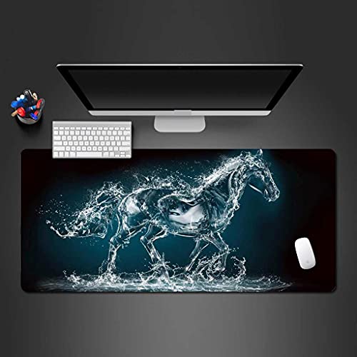 Mouse pad gamer 800x300 mm caoutchouc anti-glissant grand format