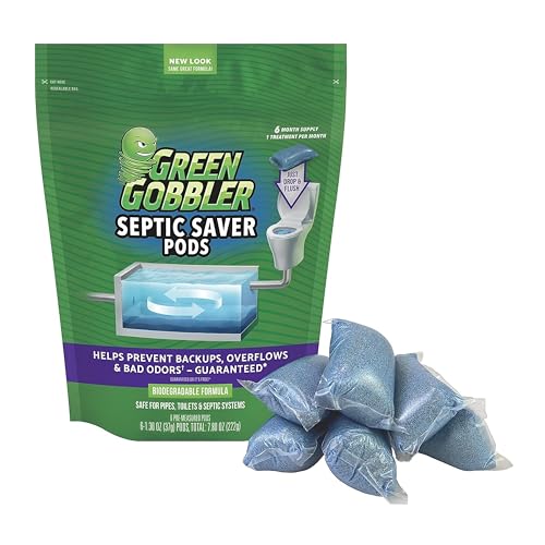 Green Gobbler I batteri Saver SETTICHE enzimatici Pacs...