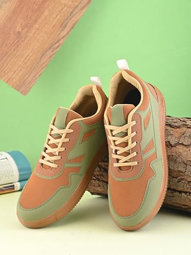 Image of Centrino Men's Sneakers | Cushioned Insole Comfortable Shoes | Trendy & Stylish Modern Sneakers | Durable Lightweight Sole Casual Walking Footwear (8181)