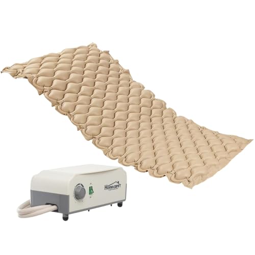 Listado de Camas y Colchones que Puedes Comprar On-line. 47 Homecare, Colchón antillagas, antiescaras, Tratamiento y prevención de Lesiones, con neumático con compresor 200 x 90 cm, Soporta 180 kg, Rápido inflado, 100% silencioso, Color...