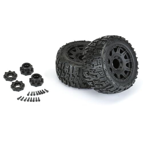 Pro-line Racing Trencher LP 3.8 MTD Raid 8x32 Wheels 17mm F/R PRO1017510 RC Tire - Image 5
