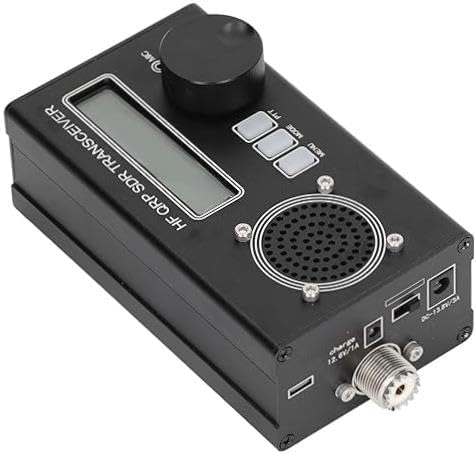 Miniatura 3 de Transceptor de onda corta SDR y QRP altamente versátil - Modos USBLSBCWAMFMDSP Receptor de aleación de aluminio para entusiastas de la radio