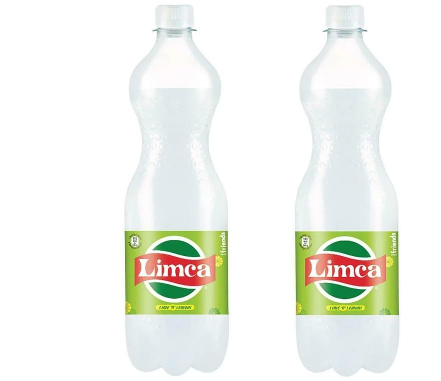 Limca Drink 750ml - Crisp and Refreshing Lemon-Lime Drink for Ultimate Refreshment - Fun Drinking During Hot Summers Or Take Them on Picnics & Trips (Pack of 2)