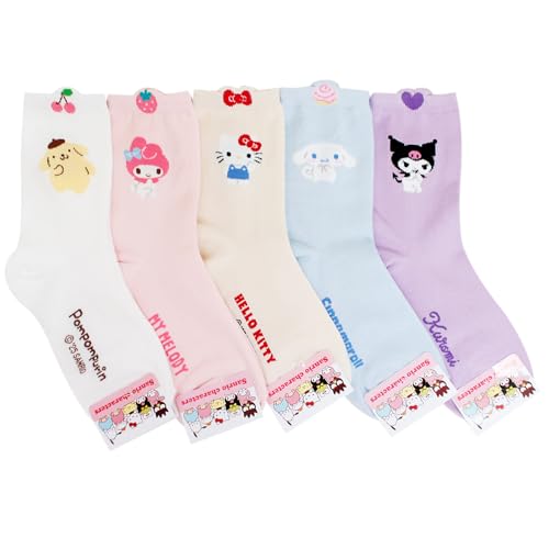 Image of Hello Cartoon Character Series Women and teen girls Licensed Socks Collection