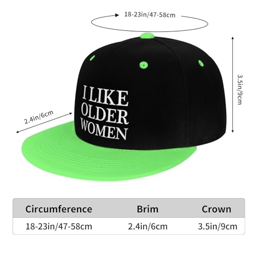 I Like Older Women Flat Brim Hat Child Fashion Hip Hop