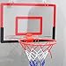 Small Home Exercise Basketball Hoop Wall Mounted Folding Stand Indoor for Indoor Basketball for Funny Game