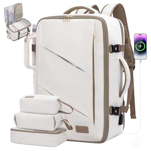 LOVEVOOK Travel Backpack with Packing Cubes
