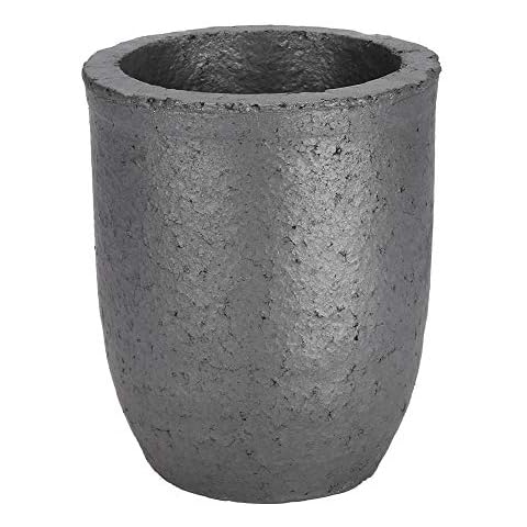 Qiterr Crisol de Grafito de 6 kg para Fundición de Metales Preciosos Cover