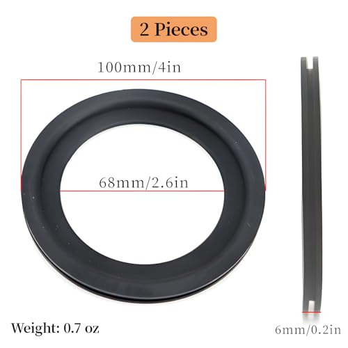 Image of 2 Pack RV Toilet Seal for 300 310 320 - Replace Part 385311658, Compatible Toilet Seal for RV, Essential Toilet Parts for Optimal Performance