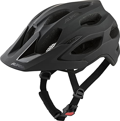 ALPINA Carapax 2.0 MTB-Fahrradhelm, Black matt, 52-57 cm – Ansicht 4
