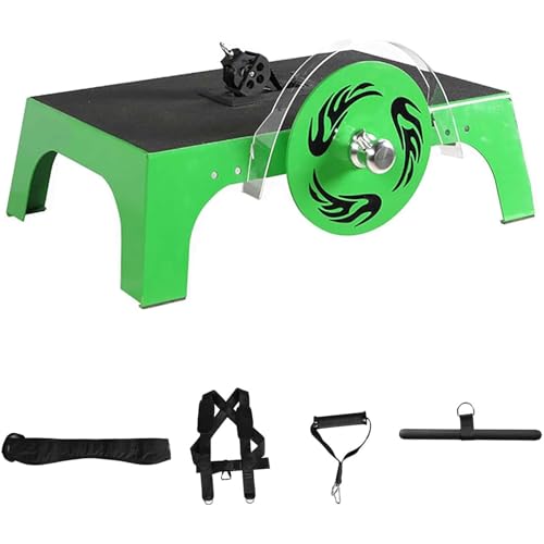 Entrenador de volante de gimnasio para entrenamientos de cuerpo completo, equipo de entrenamiento de fuerza en casa con accesorios para yoga de mujeres y sentadillas para hombres, ideal para el hogar