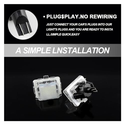 Elimina error de luz fundida con luces matrícula LED Benz W204 W212 sin hyper flash 5