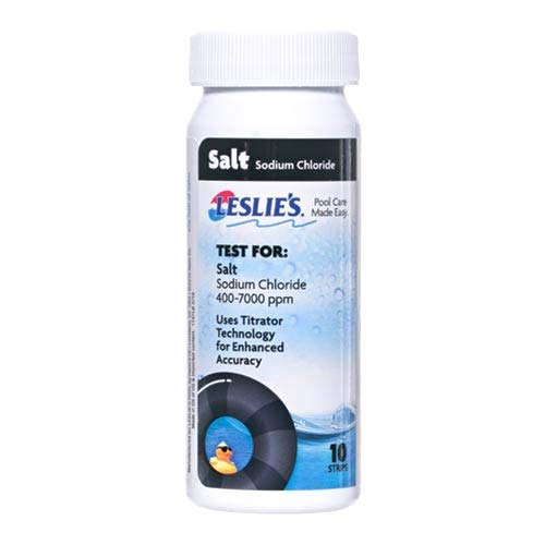 Leslie's Test Strips for Pool Salt Levels 10 Count